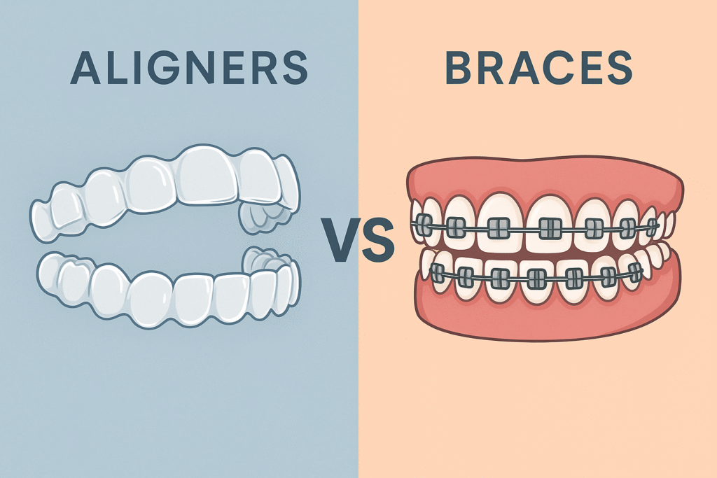 Braces vs Aligners